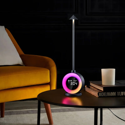 Reloj Despertador Y Lampara Led Decorativa W51