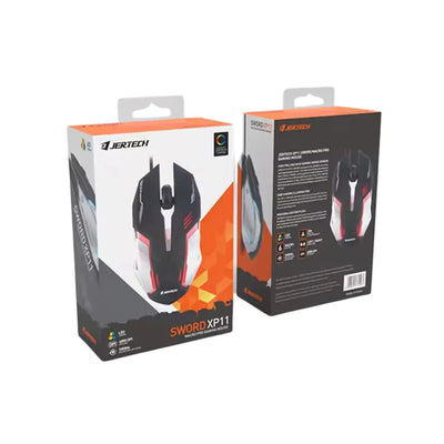 Mouse Jertech Gamer Alámbrico Con Retroiluminado XP11