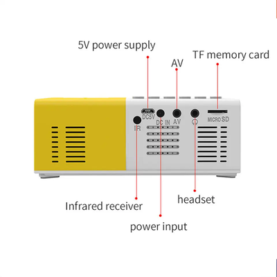 Mini Proyector Portatil LED Conexión Telefono Wifi YG300S