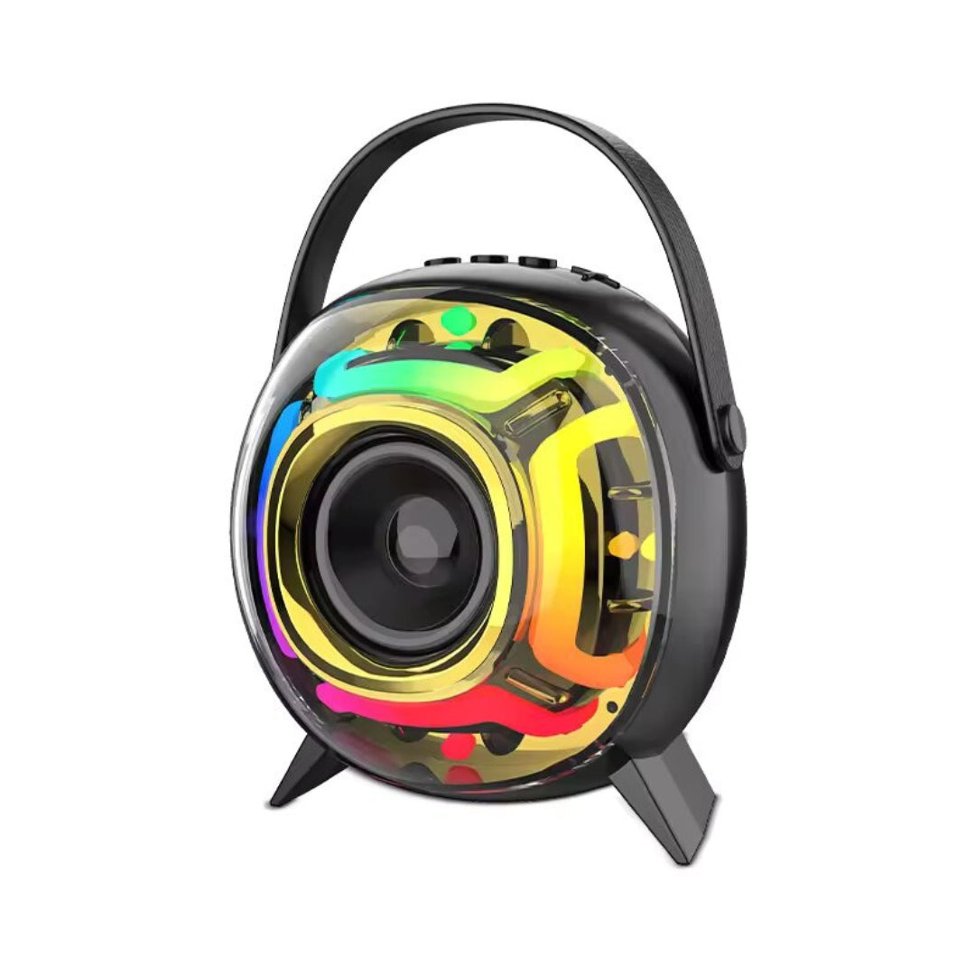 Radio Parlante Karaoke Con Luz RGB ZQS1221W