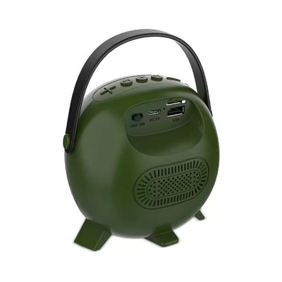 Radio Parlante Karaoke Con Luz RGB ZQS1221W