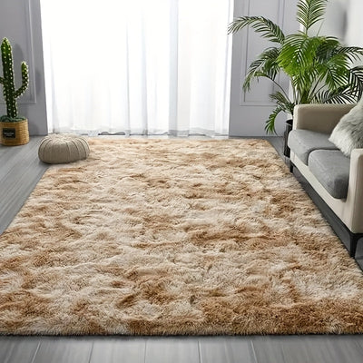 1pc Alfombra Suave y Esponjosa para Sala de Estar, Alfombrilla Antideslizante de Lujo para Dormitorio, Decoración del Hogar, Adecuada para Dormitorio, Balcón, Estudio, Picnic al Aire Libre