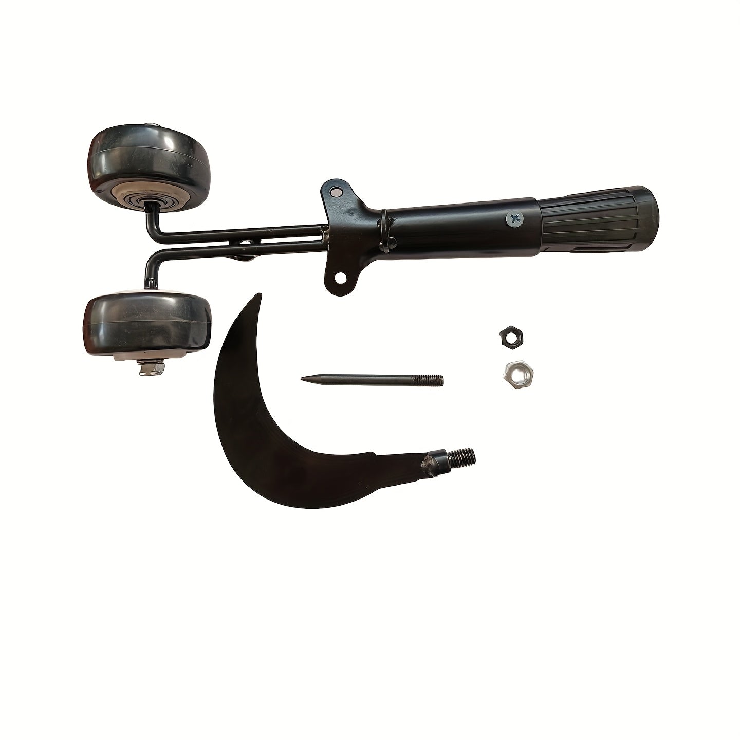 1pc Herramienta Manual para Arrancar Malezas con Rueda Rodante - Sin Necesidad de Mango, Ideal para Jardín, Césped y Acera - Eliminación Eficiente de Malas Hierbas con Menor Esfuerzo Físico, Mantenimiento del Jardín, Limpiador de Caminos, Mecanismo de Pa