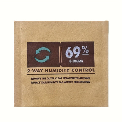 Bolsa de humedad unidireccional, paquete al por mayor sellable de 8g con relativa humedad del 69%, saquito de humedad