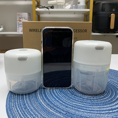 100/250ml Triturador Eléctrico de Ajo Mini USB, Picadora de Carne y Verduras Resistente para Jengibre, Utensilio de Cocina Duradero