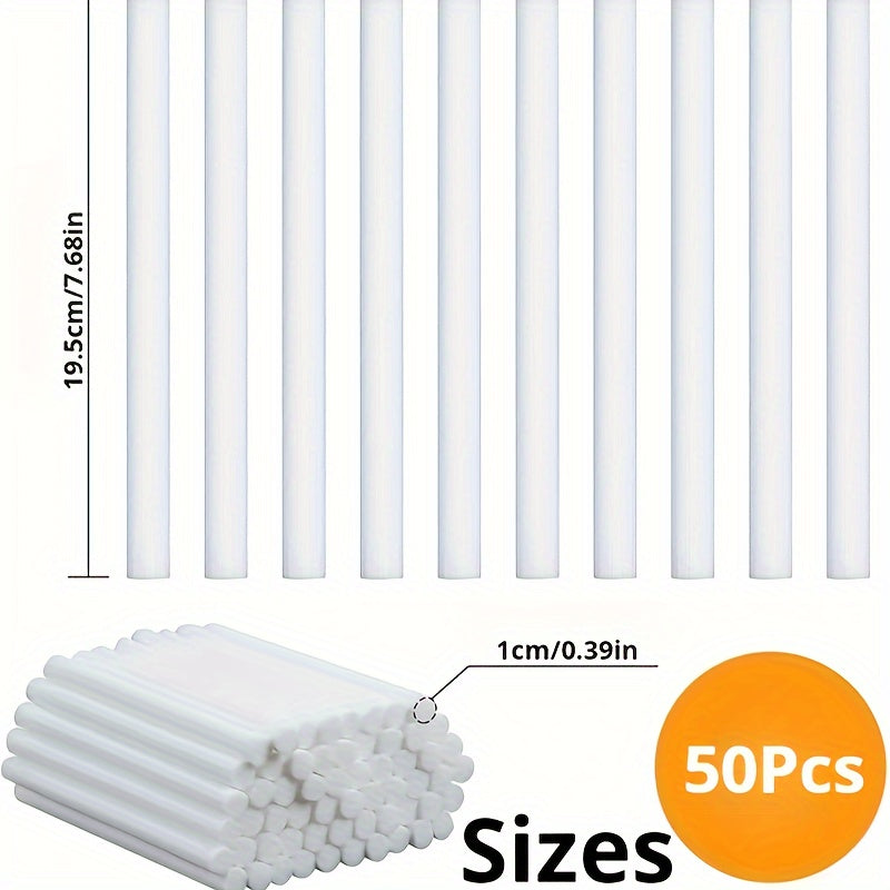 50 unidades de repuestos de filtros de humidificador - Filtro de humidificador mini portátil Filtro de difusor de aire puro Repuesto de mecha de filtro para oficina dormitorio hogar humidificador portátil pequeño difusor