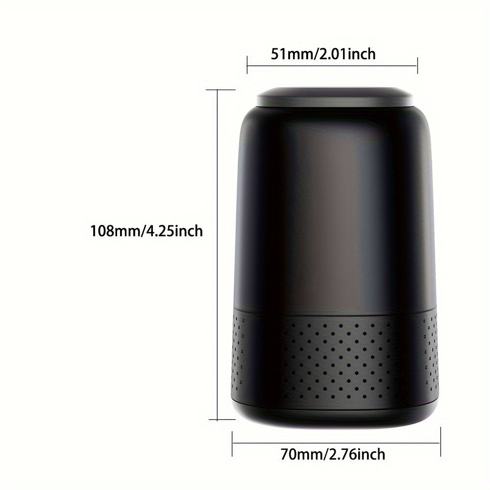 Filtro de Aire Personal Portátil 1pz - Purificador de Humo, Hasta Más de 1000 Usos, Sin Necesidad de Electricidad, Ideal para Frescura en Movimiento, Regalo Perfecto para Navidad y Año Nuevo