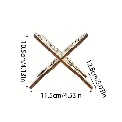 Estantería de Madera Eid Mubarak - Soporte de Libros Islámico para Corán, Biblia, Alcorán - Soporte de Lectura de Escritorio, Decoración para el Hogar en Ramadán Kareem, Biblia Sagrada, Librero, Fiesta Musulmana