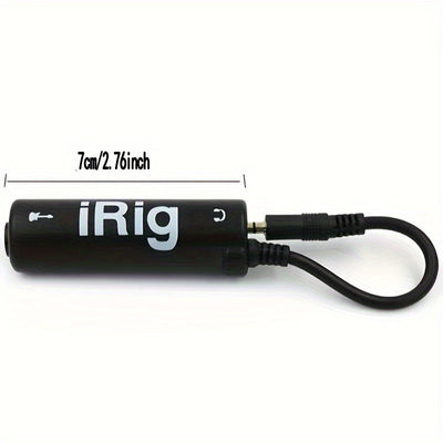 Interfaz de guitarra I-Rig, convertidor de reemplazo para teléfono, interfaz de audio para guitarra, afinador de guitarra, línea de guitarra, accesorios para guitarra I-Rig