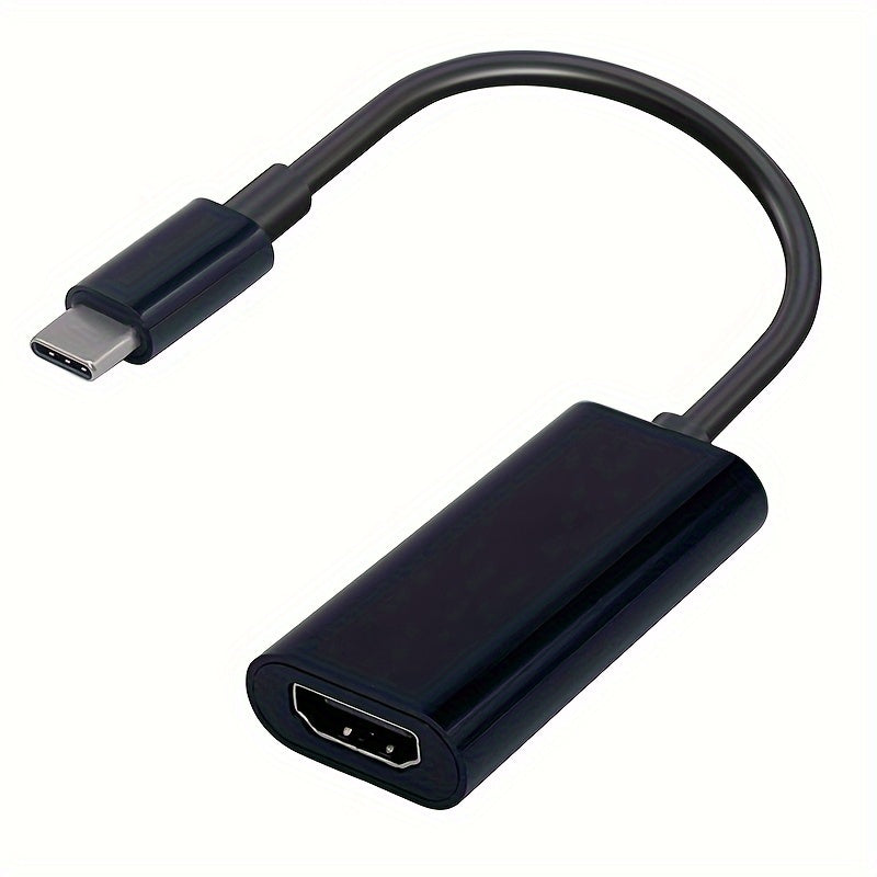 1pc Adaptador USB3.1 Tipo C de 4K 60HZ, compatible con proyector, PC, Macbook, portátil, tableta, Smartthings, alimentado por USB, voltaje de funcionamiento ≤36V