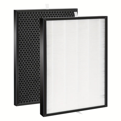 Juego de filtros de reemplazo FY1413/40 y FY1410/40 con carbón activo y HEPA, compatibles con la serie de purificadores Phil-lips 1000 1000i, reemplaza AC1214 AC1215 AC1217 AC2729.
