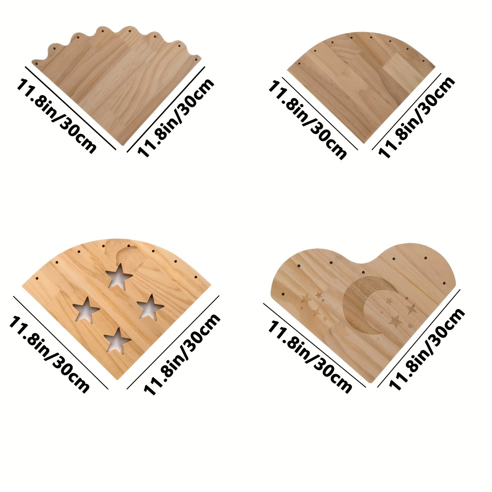 Estantería de Almacenamiento para Juguetes de Peluche de Madera con Altura Ajustable - Montaje en Pared, Diseño de Gran Ángulo, Marco de Madera Blanco, Ideal para Salas y Dormitorios, Organizador Elegante y Funcional