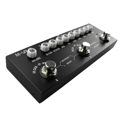 TM-VAVE Pedal de Efectos Portátil para Guitarra - Procesador Multi-Efectos Todo en Uno con USB, Afinador Integrado, 9 Modelos IR Cab, Reverb/Delay/Chorus - Tablero Compacto para Guitarra Eléctrica y Bajo, Uso Doméstico/Estudio/Vivo - , Pedal de Efectos M