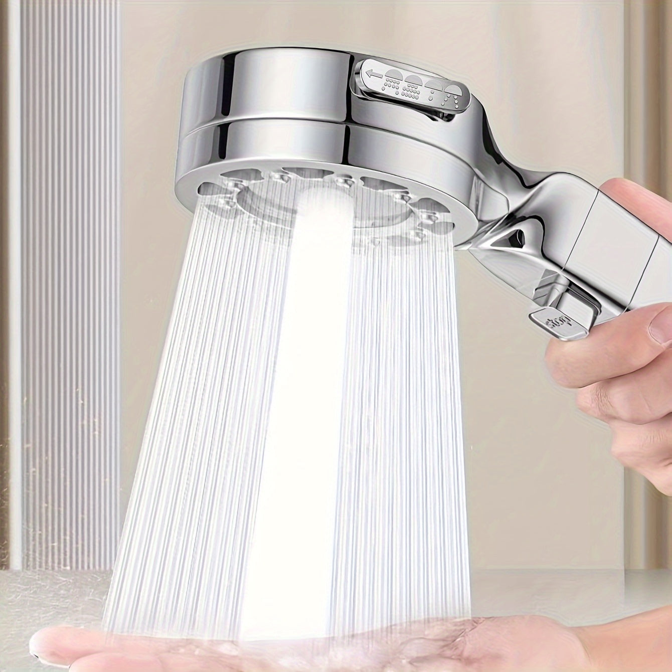 24 Estilos de Cabezales de Ducha Inclinables: Cabezales de Ducha para Baños, Suministros de Baño para el Hogar, Cabezales de Ducha Presurizados, Cabezales de Ducha con Calentador de Agua para Baño