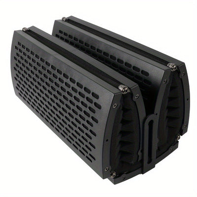 Micrófono de Estudio de Grabación Profesional, Estudio Acústico, Diseño Portátil de Tres a Cinco Puertas, Material ABS, Compatible con Interfaz XLR, Reducción de Ruido y Absorción de Sonido, Adecuado para Estudios de Grabación, Talleres de Canto y Config