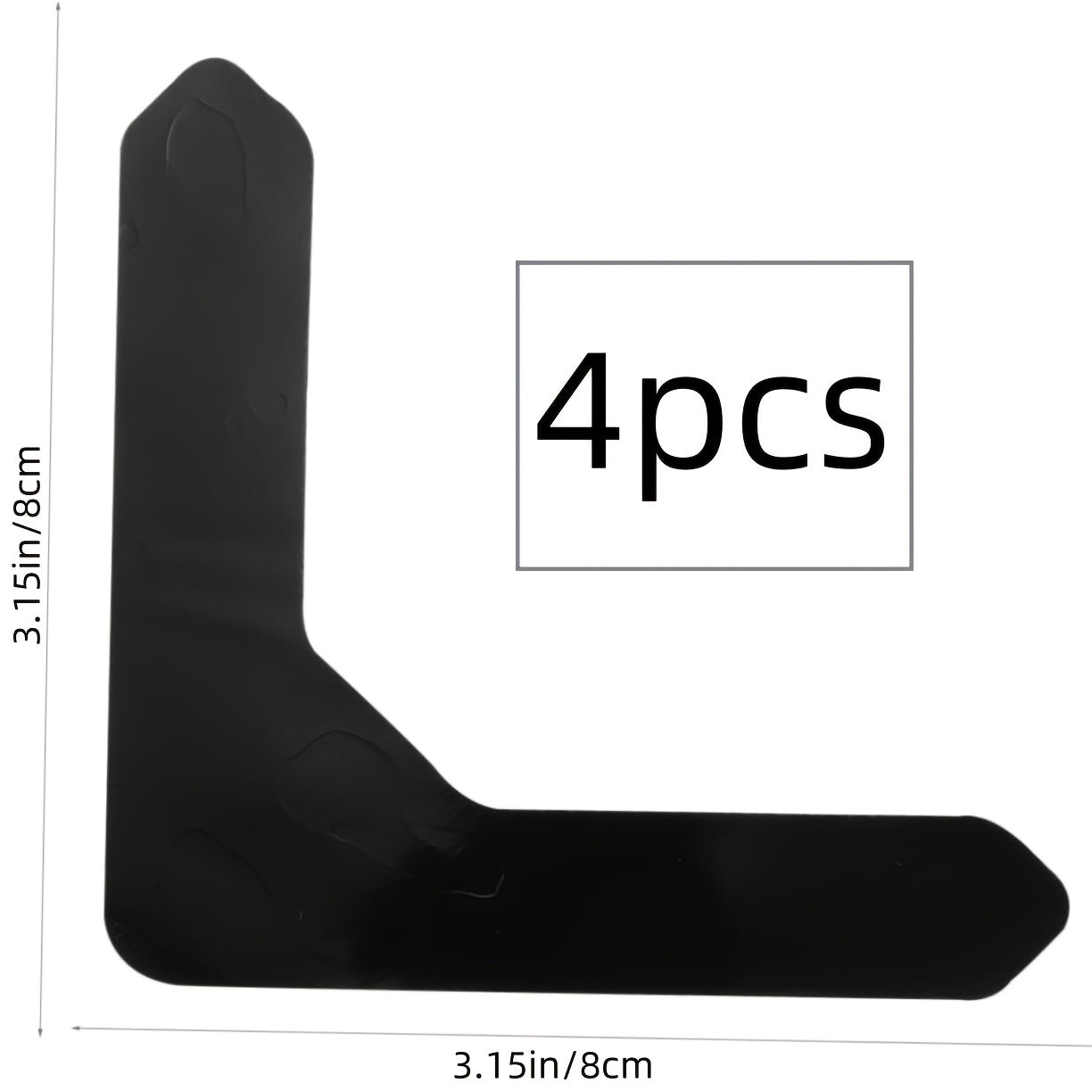 4/8/16/32pcs Pegatinas Antideslizantes Lavables para Alfombras, Almohadillas para Alfombras, Cinta Antideslizante para Alfombras, Agarraderas para Esquinas de Alfombras, Adecuado para Suelos de Madera/Azulejos/Almohadillas/Mantener la Área de la Alfombra