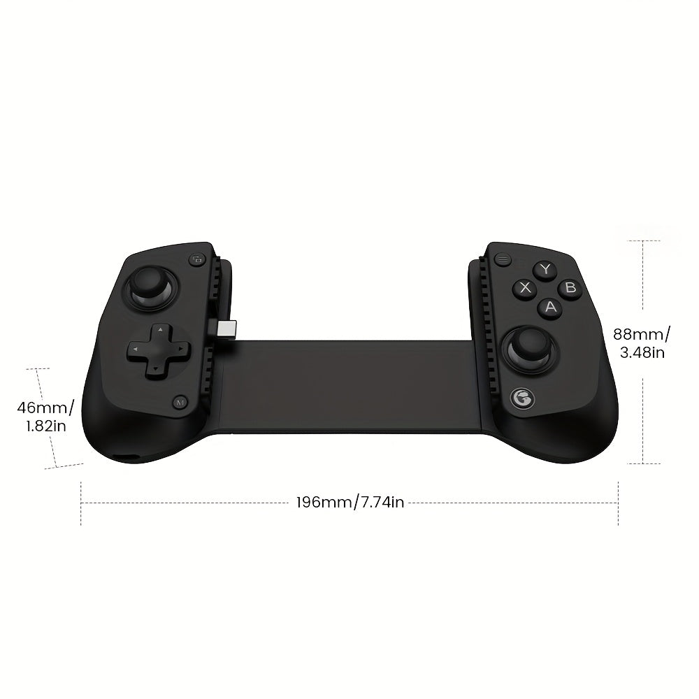 GameSir X5 Lite Mando de Juego para Móvil: Palancas Hall Effect para FPS/MOBA | Ultra Ligero 135g | Botones Turbo | Carga Pasante | Compatible con iOS/Android