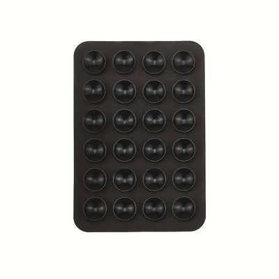 1pc Soporte para Teléfono con Ventosa de Silicona - Adhesivo Doble Cara con Mayor Succión, Parachoques Rosa Vibrante para Selfies/Vídeos Manos Libres, Compatible con Todos los Smartphones, Regalo Ideal, Agarre Divertido, Accesorio para Grabación de Vídeo