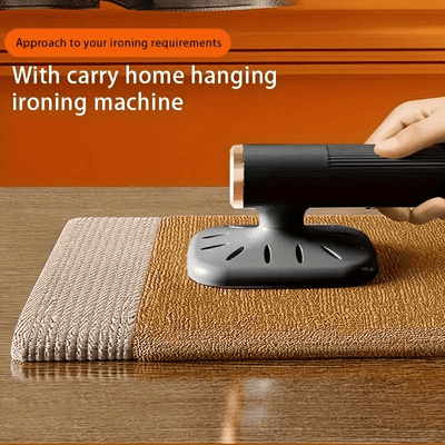 1 pieza de hierro portátil de mano - Hierro mini con alimentación USB para precalentamiento rápido, diseño compacto para viajes, ideal para el hogar, la oficina, la escuela y los viajes de negocios, planchado de oficina, hierro moderno, plástico duradero