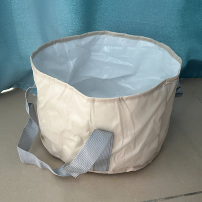 1pc Cubo de Remojo para Pies Portátil y Sin Cables - Bañera Profunda Multifuncional con Aislamiento de Aluminio, Aislamiento Térmico y Diseño Inodoro, Relajación de los Pies - Experiencia de Hidroterapia