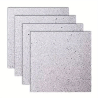 6/12pcs Placa Guía de Ondas de Mica para Horno de Microondas, Hoja de Repuesto Gruesa 130 x 130mm