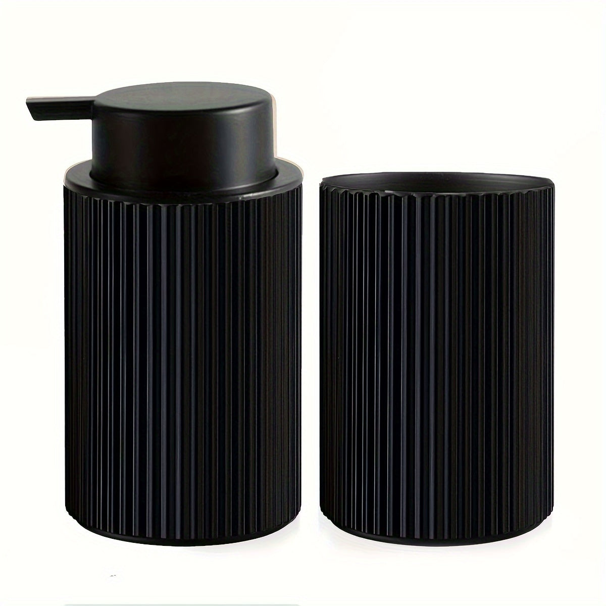 Dispensador de Jabón Espumoso para Baño, Contenedores de Almacenamiento para Jabón de Manos y Jabón para Platos, Decoración de Estilo Granja, Dispensador de Jabón en Espuma y Portacepillos de Dientes