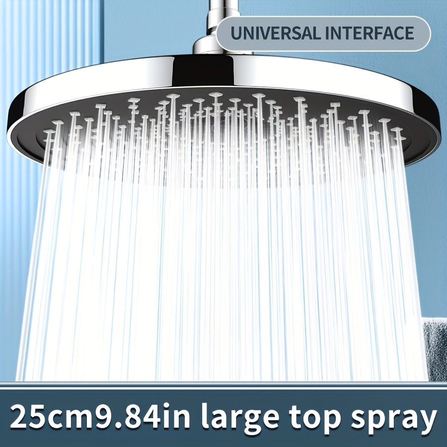 1 pieza, cabezal de ducha grande, accesorio de baño completo, dominador de baño, cabezal de ducha con mayor presión, cabezal individual