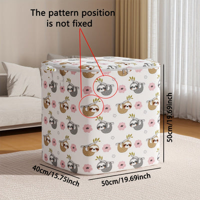 Bolsa de almacenamiento grande, 1 unidad, material no tejido, ideal para guardar sábanas, edredones, ropa de temporada, muñecas y más