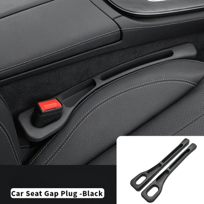 2 piezas de tiras de relleno de huecos de asientos de coche - Solución de almacenamiento a prueba de fugas y caídas para la organización en el interior del coche, organizador de huecos de asientos universal con diseño anti-caída para artículos pequeños,