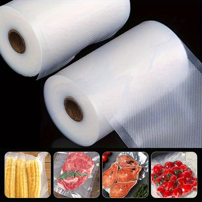 Bolsas para Sellador al Vacío | Rollos de Múltiples Tamaños (12/15/20/25cm x 300 cm) | Material Duradero PE+PA | Transparentes, Resistentes al Desgarro y Seguras para Alimentos | Ideales para Sous Vide y Almacenamiento en Cocina Doméstica | Conservan la