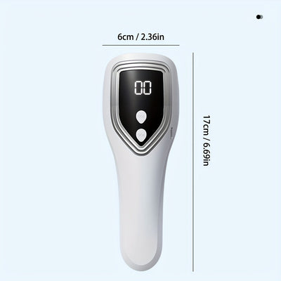 Linterna Portátil para Uñas con Temporizador LCD - Modo Doble 60s/90s, Secador de Gel LED con Carga Rápida USB, Compatible con Todos los Esmaltes y Diseños de Arte en Uñas, Estilo Compacto, Construcción Duradera, Plástico de Alta Calidad, Ideal para Mani