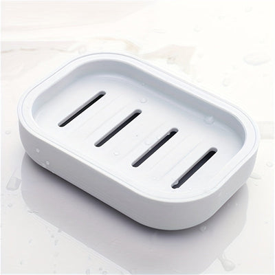 1 Pieza, Jabonera De Plástico Con Drenaje, Porta Jabón Con Auto Drenaje, Soporte Para Jabón Para Baño, De Doble Capa, Estante De Almacenamiento De Jabón Multifuncional, Accesorios De Baño