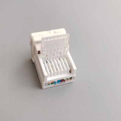 10 piezas, panel de red redondo 8P8C, módulo sin herramientas, seis clases, clase seis, tres clases, RJ45CAT.6, CAT.7, RJ11CAT.3, adaptador de línea de alimentación