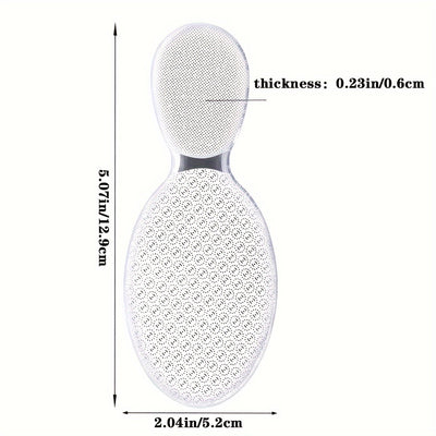 Nano Vidrio Limas Para Pies, Raspador De Doble Cara Para Pies, Escobilla Para Tacones, Removedor De Callos, Exfoliante, Cuidado De Pedicura, Herramienta De Limas Para Pies, Accesorios