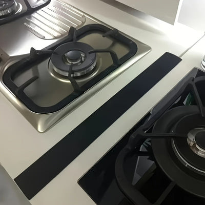 Cubierta de Silicona para Hueco de Estufa Resistente al Calor Protector de Encimera de Estufa Sellador de Hueco para Horno Gabinete de Cocina y Encimera de Estufa, Fácil de Limpiar