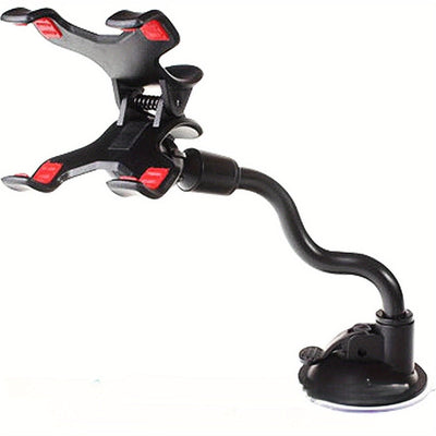1 pieza, soporte de teléfono para guitarra giratorio de 360° con base de cuchara de succión fuerte - ABS negro, multiusos para actuaciones en vivo y video, ideal para la práctica de instrumentos y uso de escritorio, accesorio de guitarra | Soporte de tel