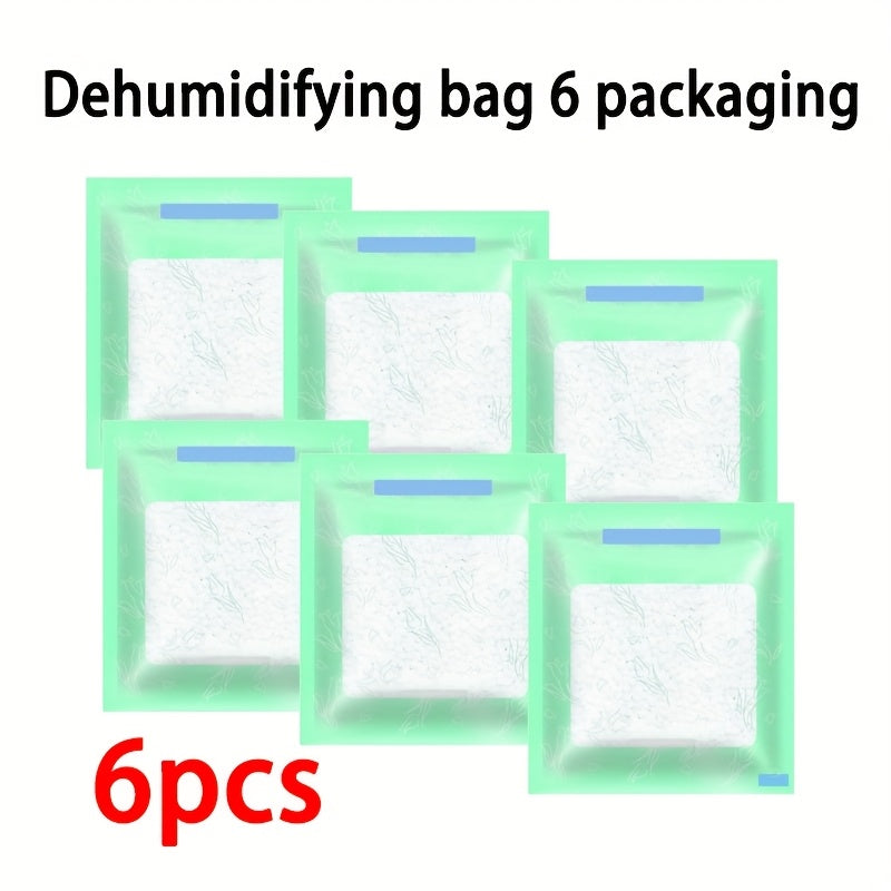 6, Bolsa Deshidratante de Bolsillo de 12 piezas, Bolsa Deshidratante para Coche, Reutilizable, Adecuada para Múltiples Escenarios, Uso Doméstico, Armario, Dormitorio, Bolsa Deshidratante para Cajón, Portátil