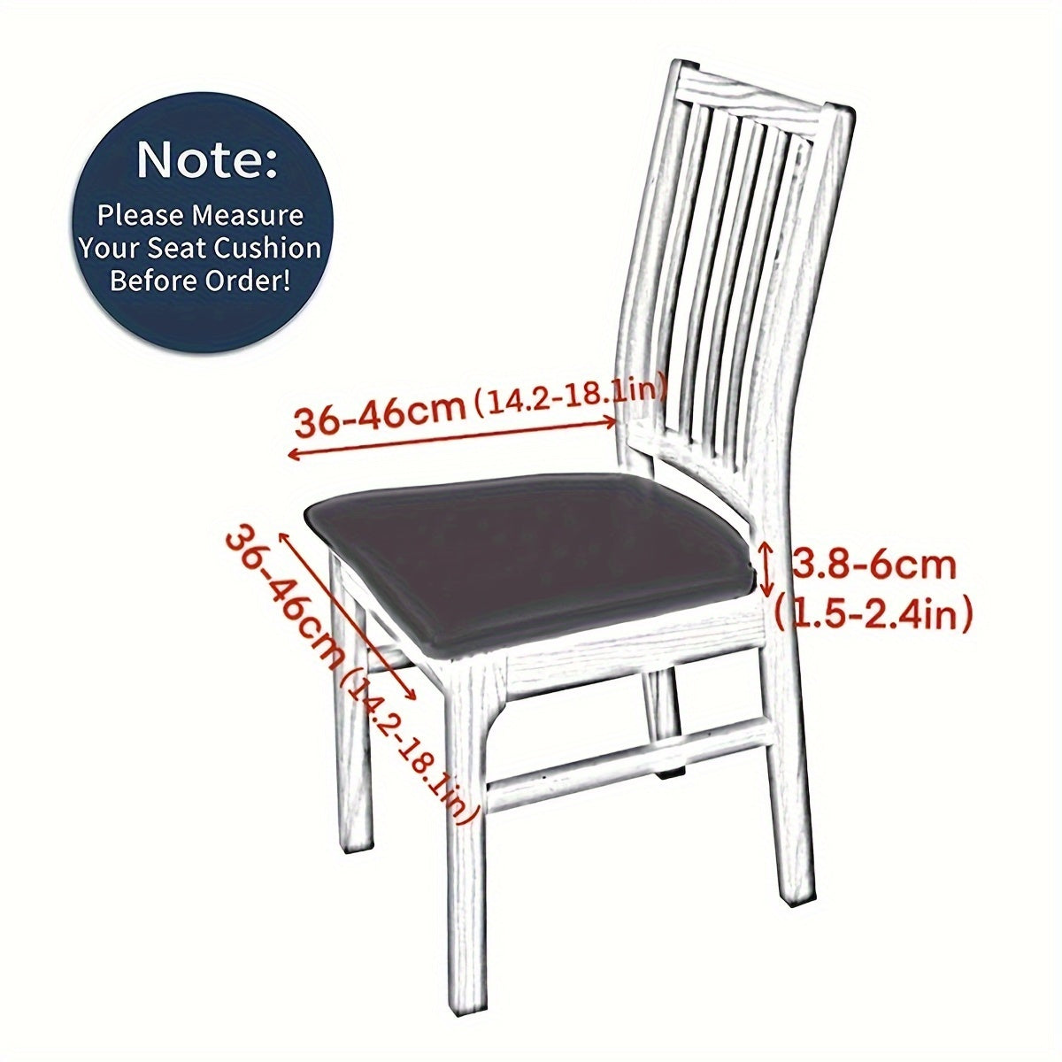 1pieza Funda de silla de colores sólidos mates de alta elasticidad, sencilla, suave y cómoda, resistente al polvo y a las manchas, funda de asiento de silla, funda de resbalón de silla adecuada para protector de silla de salón decoración del hogar