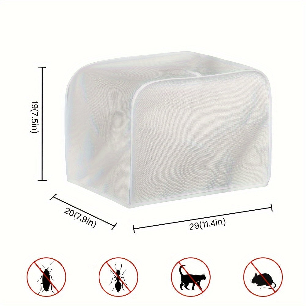 Funda para Tostadora de Poliéster Acolchada con Patrón de Tostadas - Protección contra Polvo y Huellas Dactilares, Apta para Pequeños Electrodomésticos de Cocina, Talla S