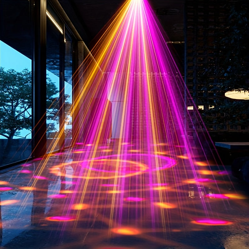 Proyector de Luz Escénica LED Ultrabrillante con Alimentación USB - Acabado Pulido con Proyecciones de Colores Vibrantes para Fiestas Navideñas, Entretenimiento en Casa y Iluminación de Eventos, Luces de Proyector Navideño para Exteriores