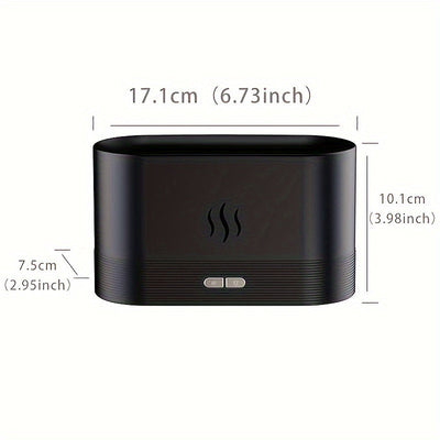 Humidificador Portátil De Niebla Fresca Con Cambio De Color LED Para Habitación, Purificador De Aire H2O, Fuego De Llama, Suministros Escolares, Regreso A Clases, Residencia Universitaria
