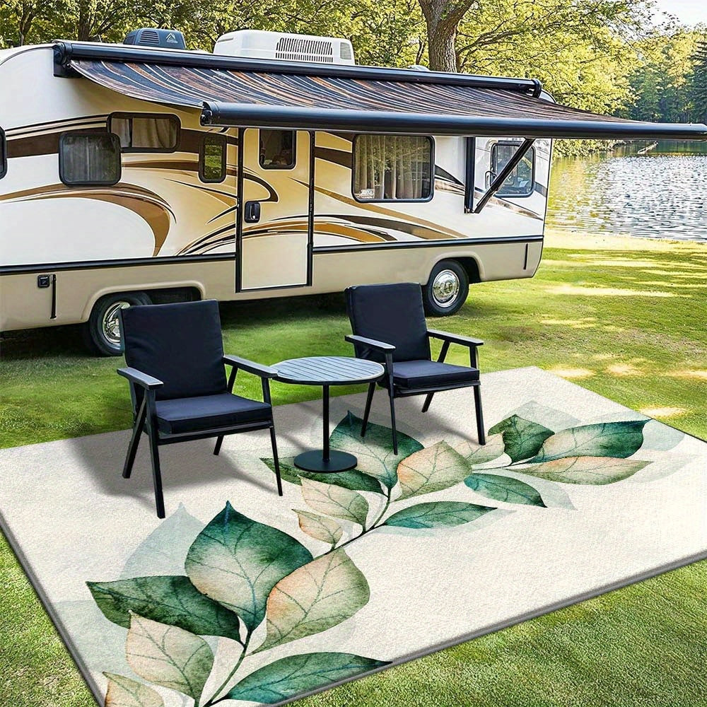 Alfombra de Terciopelo/851g/m² Estampada Moderna Minimalista para Exteriores, Suave y Duradera Antideslizante, Color Crema Francés - Alta Calidad de Lujo Lavable a Máquina, Decoración Elegante con Patrón Floral Gris para Camping y Cocina