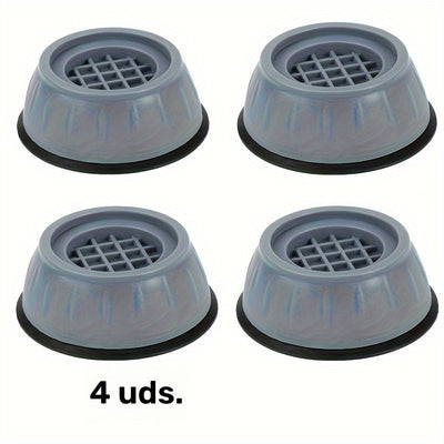 Juego de 4/8 alfombrillas antivibración para lavadora y secadora, base reductora de ruido, protección para el piso del cuarto de lavado, accesorios para lavadora