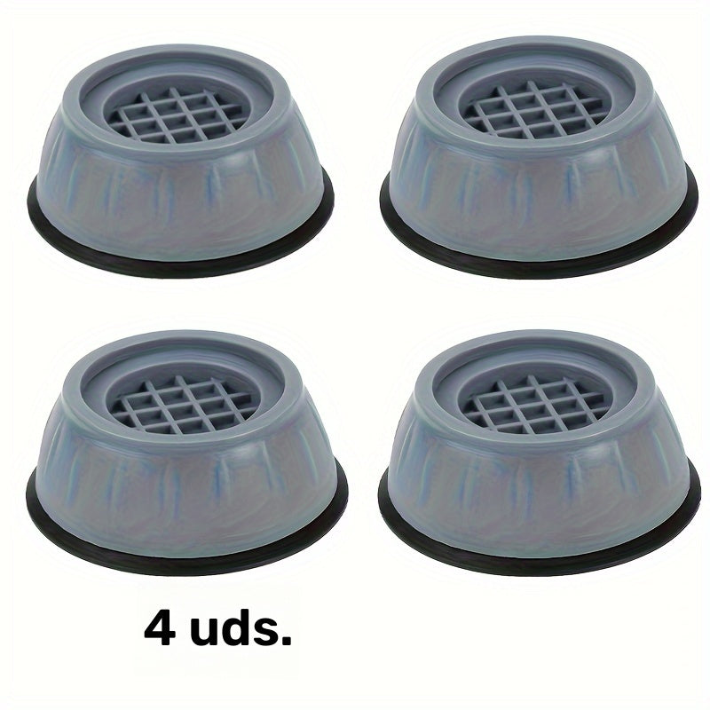 Juego de 4/8 alfombrillas antivibración para lavadora y secadora, base reductora de ruido, protección para el piso del cuarto de lavado, accesorios para lavadora