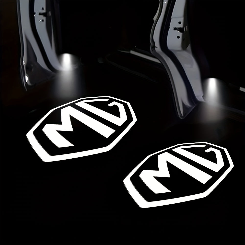 4 Piezas de Luces LED Decorativas para Coche MG, Encendido Automático al Abrir Puerta, Accesorios Unisex para Auto, Iluminación Interior, Luces con Sensor de Puertas Abiertas, Diseño Elegante, Leds Montados en Superficie, Funcionan con Batería, Iluminaci