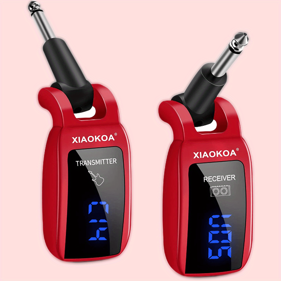 Sistema Inalámbrico De Guitarra, Transmisor Y Receptor UHF Inalámbrico Para Guitarra Eléctrica Y Bajo