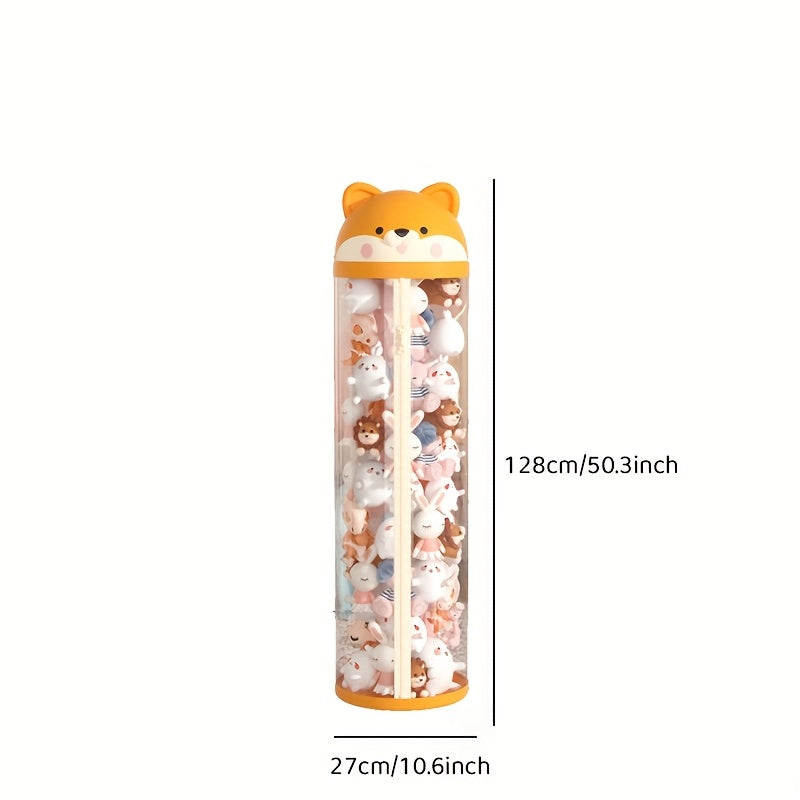 Cubo de almacenamiento para muñecas rellenas Cesta de almacenamiento para muñecas Contenedor de almacenamiento para juguetes de muñecas Artefacto de almacenamiento para Muppets