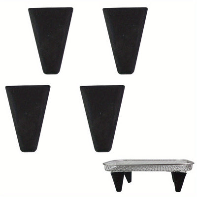 Accesorios para freidora de aire: funda de silicona laminada de tres capas, base de silicona, rejilla deshidratadora, almohadilla protectora de esquina y base alta