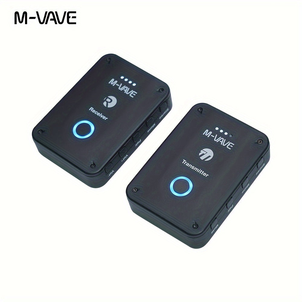Lanzamiento de nuevo producto, sistema de transmisión de monitoreo de retorno de auriculares inalámbricos M-VAVE, transmisor y receptor recargables, sistema de transmisión de monitoreo de auriculares inalámbricos WP-9 que admite múltiples recepciones. Pu