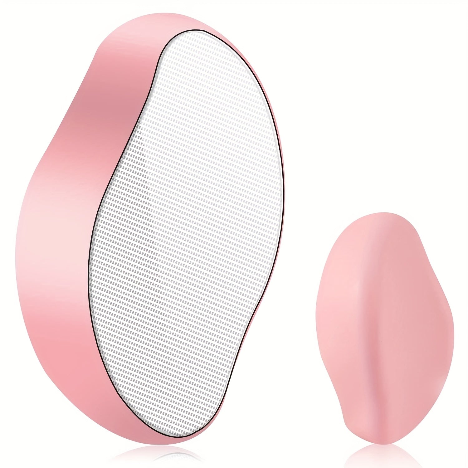 1pc Afeitadora de Vello Corporal Reutilizable - Herramienta Exfoliante Sin Dolor para Espalda, Brazos y Pies - Diseño Ergonómico en Vidrio, No Necesita Electricidad, Opciones Multicolor para Hombres y Mujeres, Recortador de Pelos del Cuerpo, Diseño Compa